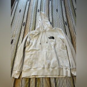 The North Face Women's Medium White Pullover Hoodie Sweatshirt